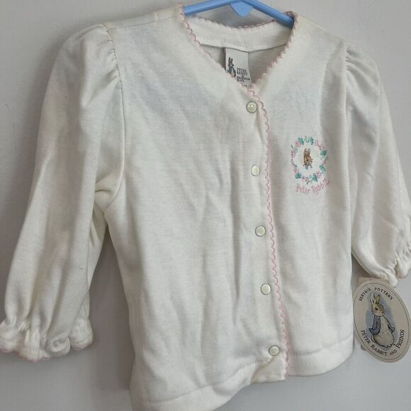 Vintage Baby Clothes From Beatrix Potter Peter Rabbit & Friends Long Sleeve M - Picture 2 of 12